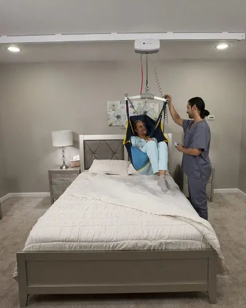 Standard Single Ceiling Track Over-Bed