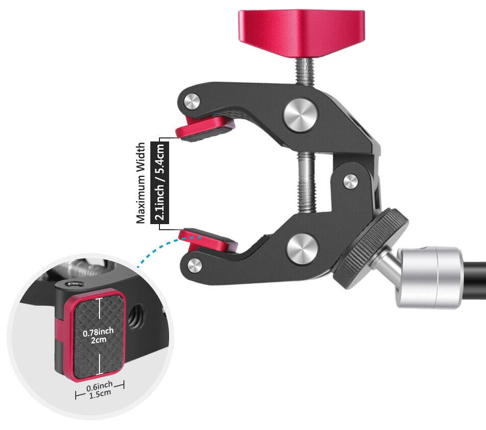 Choice of Clamps & Bases for any mount - Inclusive Inc