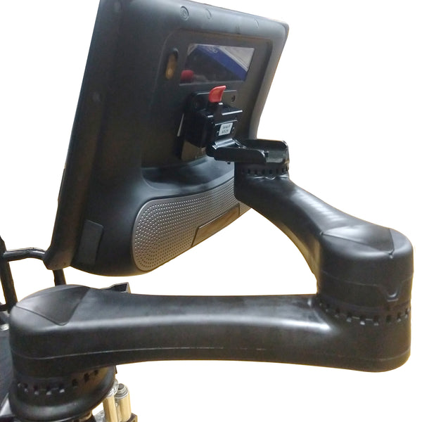Mount'n Mover Dual Arm or Single Arm Mounts with Locking Tilt and Quick Release Plate