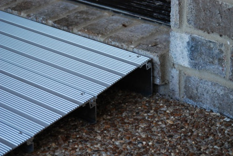 Hero Aluminum Threshold Ramp 1" to 6.5" Rise - Broadened Horizons Direct
