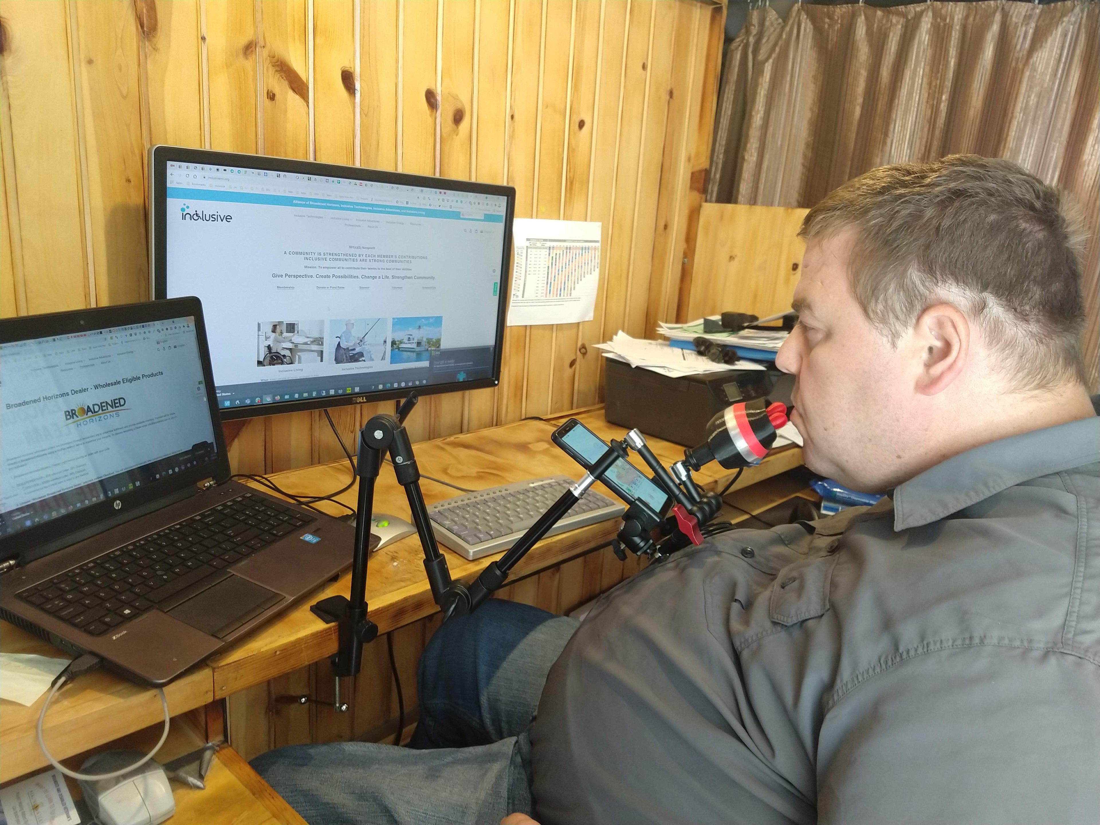 QuadMouse Controller on Mount - Inclusive Inc