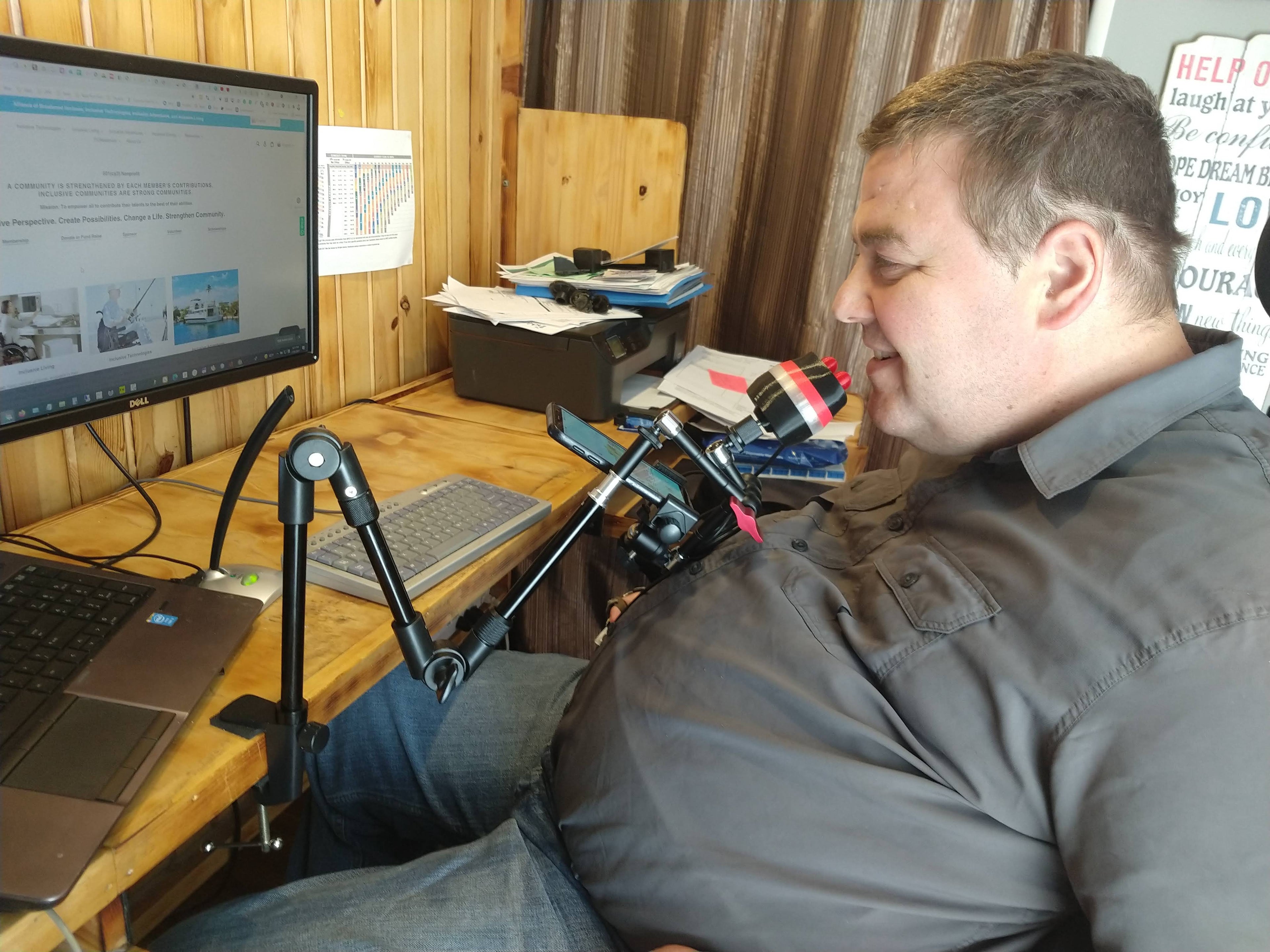 QuadMouse Controller on Mount - Inclusive Inc