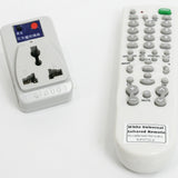 Infrared ECU 220VAC Wall Outlet Controller with Remote