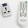 Infrared ECU 220VAC Wall Outlet Controller with Remote