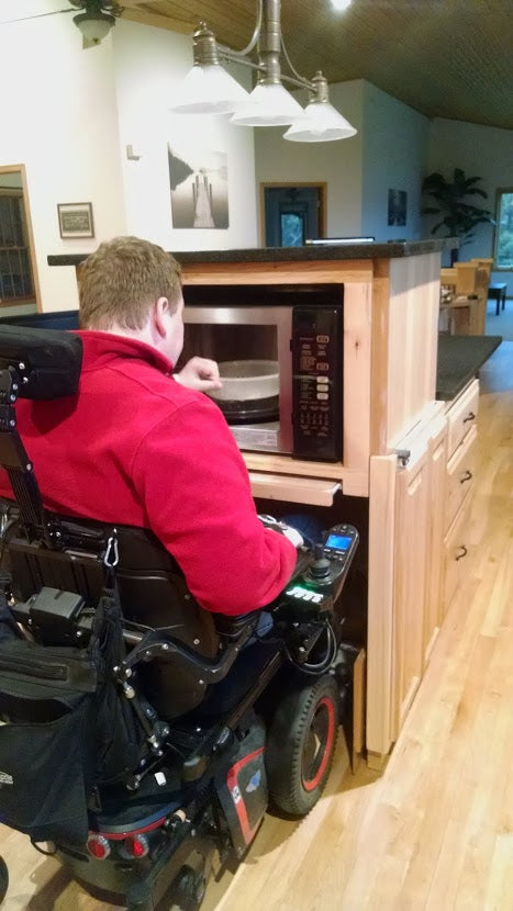 Cuisine accessible en fauteuil