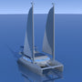 Catamarán de vela Two-If-By-Sea Inclusive