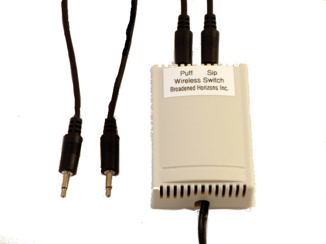 Wireless Sip-n-Puff Switch - Broadened Horizons Direct