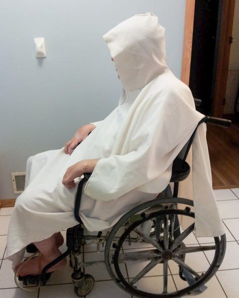 Comfort Robe - Bathroom Privacy & Comfort for Wheelchairs - Broadened Horizons Direct