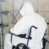 Comfort Robe - Bathroom Privacy & Comfort for Wheelchairs - Broadened Horizons Direct