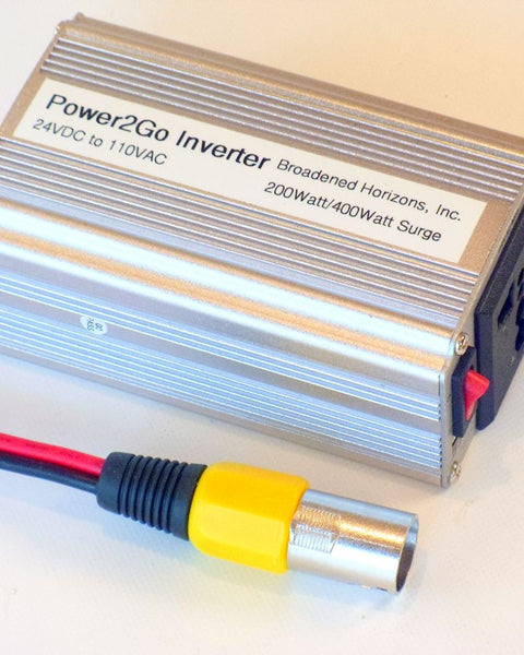 Power2Go 110VAC 200W Power Inverter - Broadened Horizons Direct