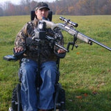 Powershooter Powered Gun Mount Pkg for C1-C5 Quadraplegics - Broadened Horizons Direct