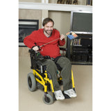 Telestik Duo Portable Lightweight Reacher plus Quadriplegic Hand strap Package - Broadened Horizons Direct