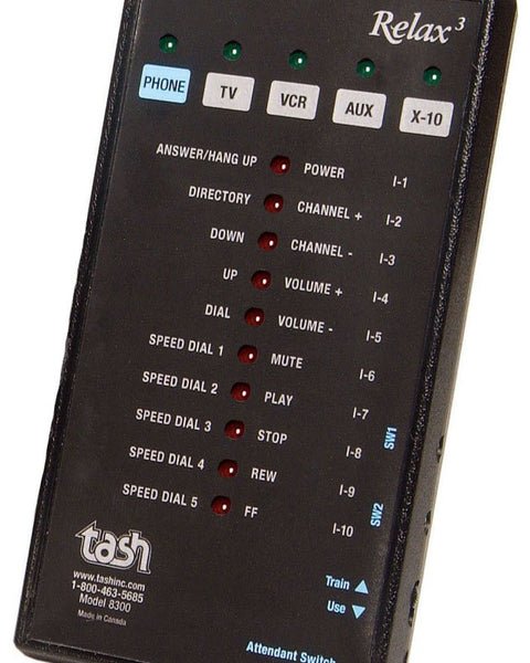 Relax 3.5 Switch Scanning 50 Function IR Environmental Controller for TalkIR Infrared ECU Speakerphone - Broadened Horizons Direct