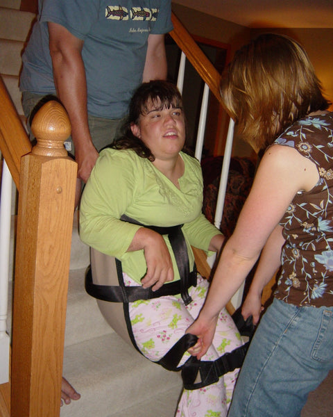 Comfort Carrier Patient Lift Sling for Wheelchair to Aircraft Transfers & Evacuation - FREE WORLDWIDE SHIPPING! - Inclusive Inc