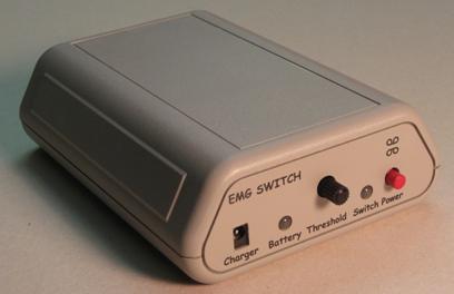 EMG Nerve Impulse Switch with Adhesive Disposable Sensors - Electromyogram - Broadened Horizons Direct