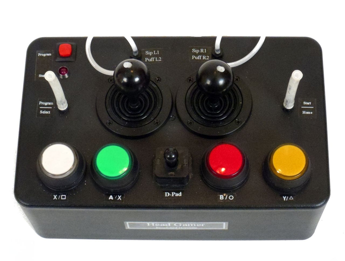 Headmaster Sip-n-Puff Mouth Joystick Programmable Video Game & Mouse Controller - Broadened Horizons Direct