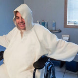 Comfort Robe - Bathroom Privacy & Comfort for Wheelchairs - Broadened Horizons Direct
