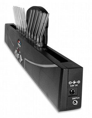 Automatic Page Turner for Books Accessibility Package with Wireless Fist/Foot Switches and Adapter for any Dual Ability Switches - Broadened Horizons Direct