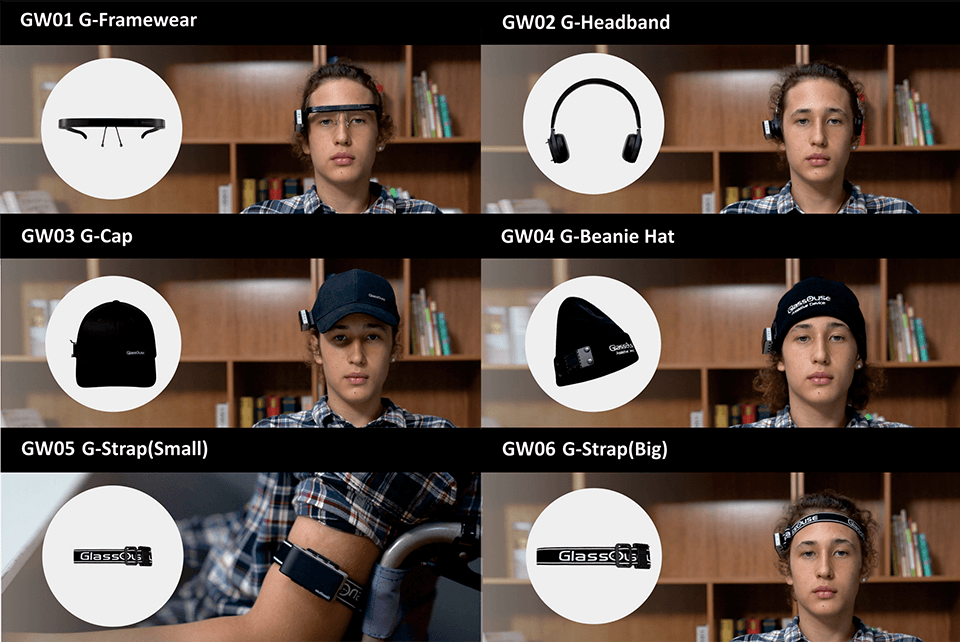 GLOSTOUSE V1.4 Bluetooth Hands-Free Motion Mouse