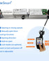 Automatic Swing Door Opener + Wi-fi, Alexa, Exterior Security Keypad, Interior Wireless Button