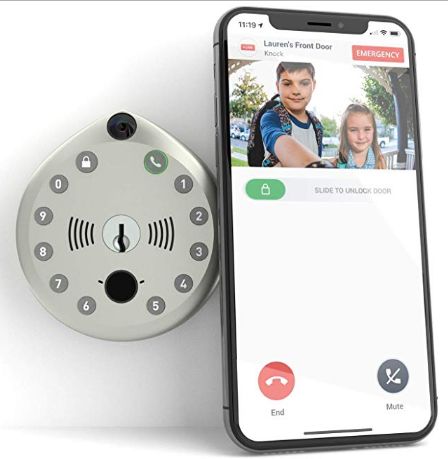 Gate Labs Camera Smart Lock Satin Nickel - New in Box - Broadened Horizons Direct