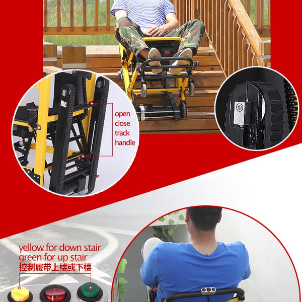 Electric Stair Climbing Chair - Evacuation, Aircraft and Boat Boarding