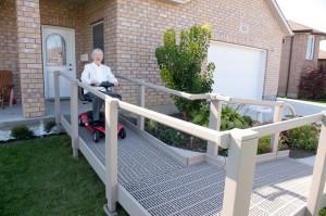 QRamp Module 9: 4' x 4' Straight Platform - Broadened Horizons Direct