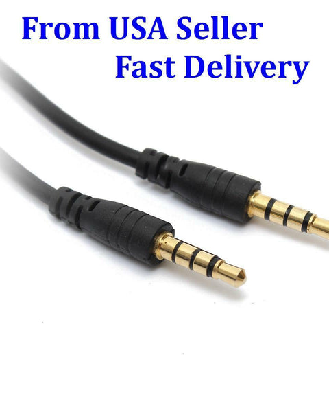1/8" 3.5mm Wires - Male to Male or Bare Ends