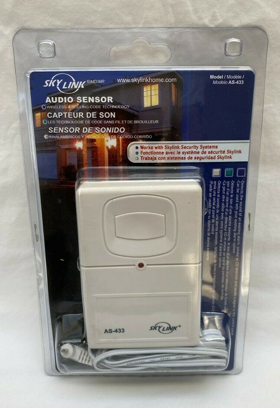 Alarma de audio Skylink modelo AA-433