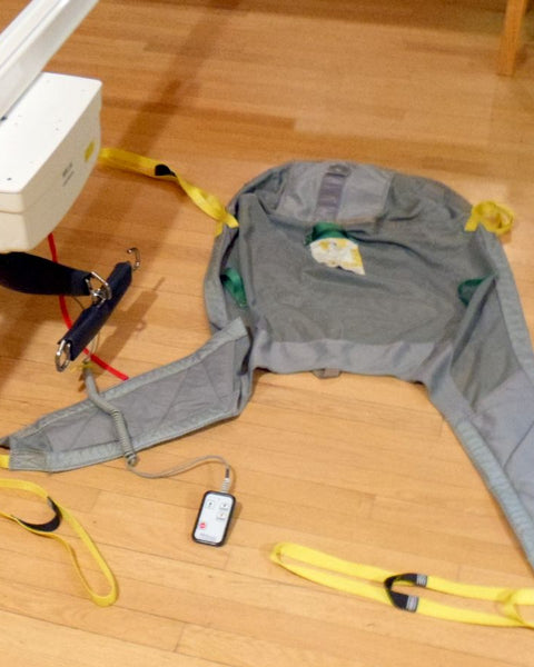 Medcare Pro Heavy Duty Ceiling Lift Motor Unit with Accessories - Broadened Horizons Direct